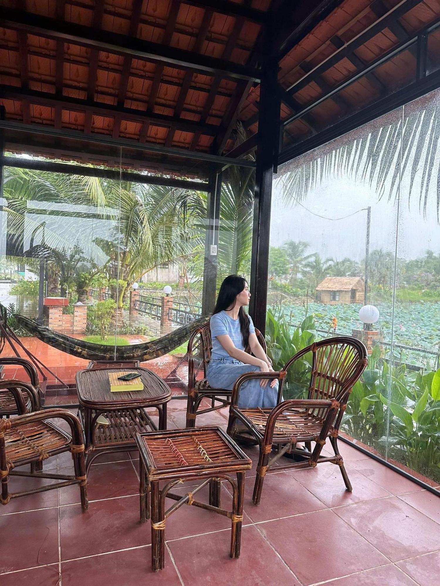 Phu Dien Homestay Cat Tien Exterior foto