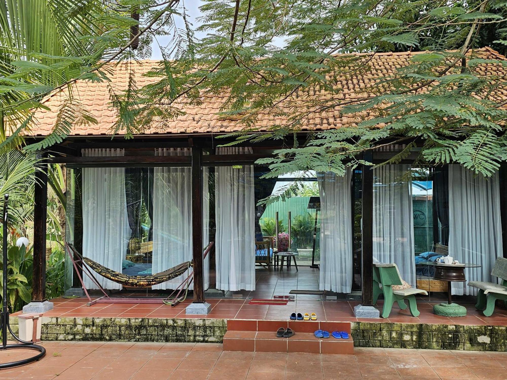 Phu Dien Homestay Cat Tien Exterior foto