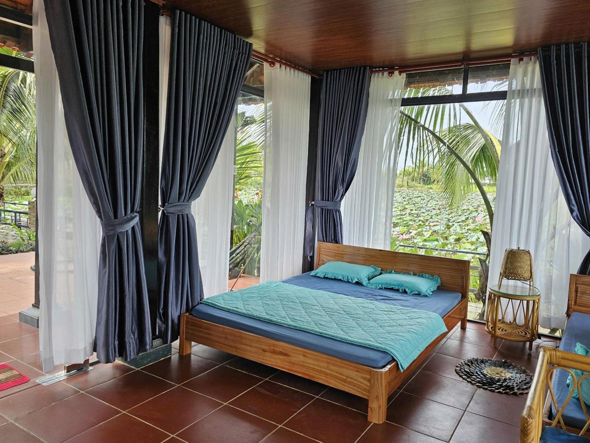 Phu Dien Homestay Cat Tien Exterior foto